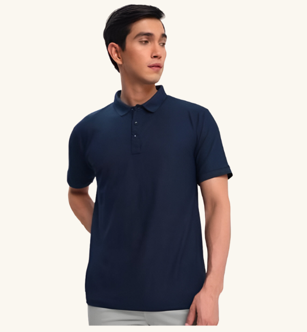 Poly Cotton Solid Half Sleeves Mens Polo T-shirt (Pack of 3)