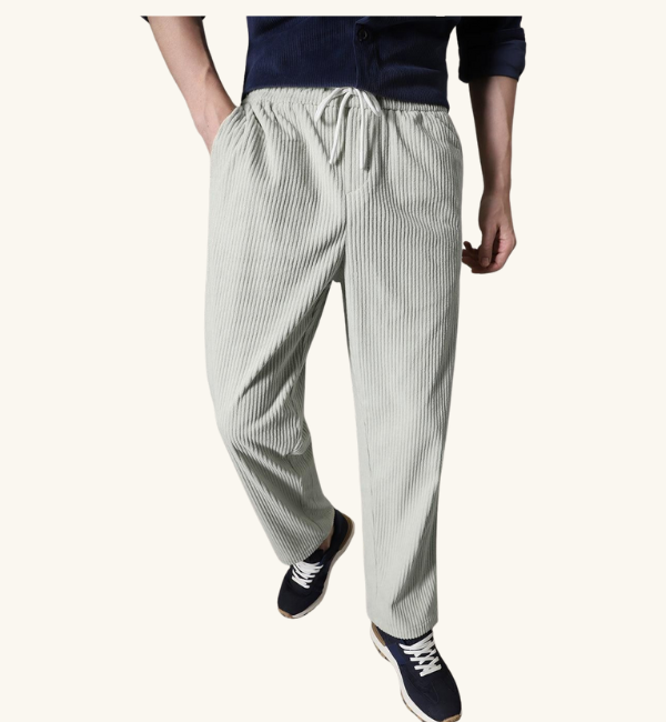 Combo of 2 Men's Caudray Fabric Stylish Pants