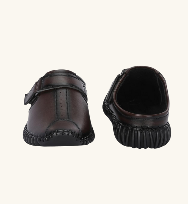Men's Bantu Style Brown Loafer Casual Shoe