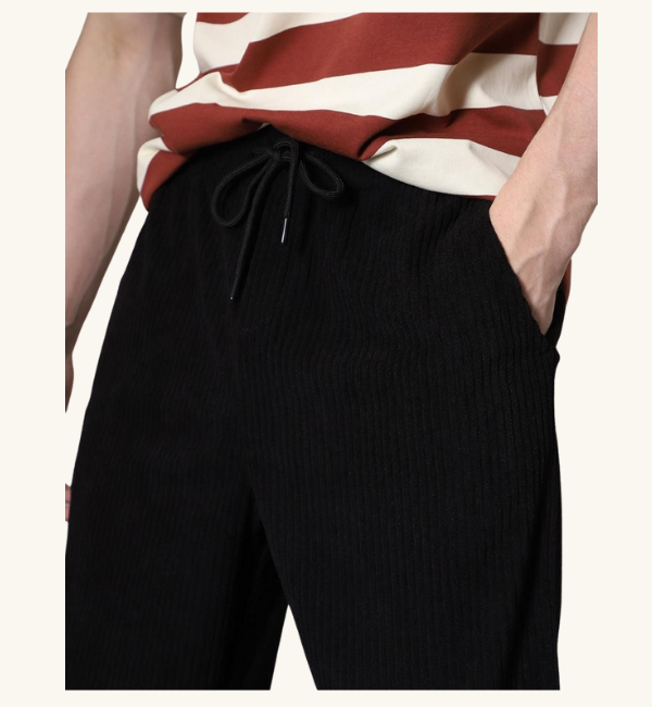 Combo of 2 Men's Caudray Fabric Stylish Pants