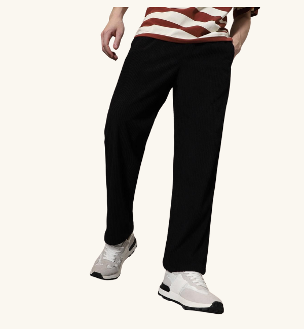 Combo of 2 Men's Caudray Fabric Stylish Pants