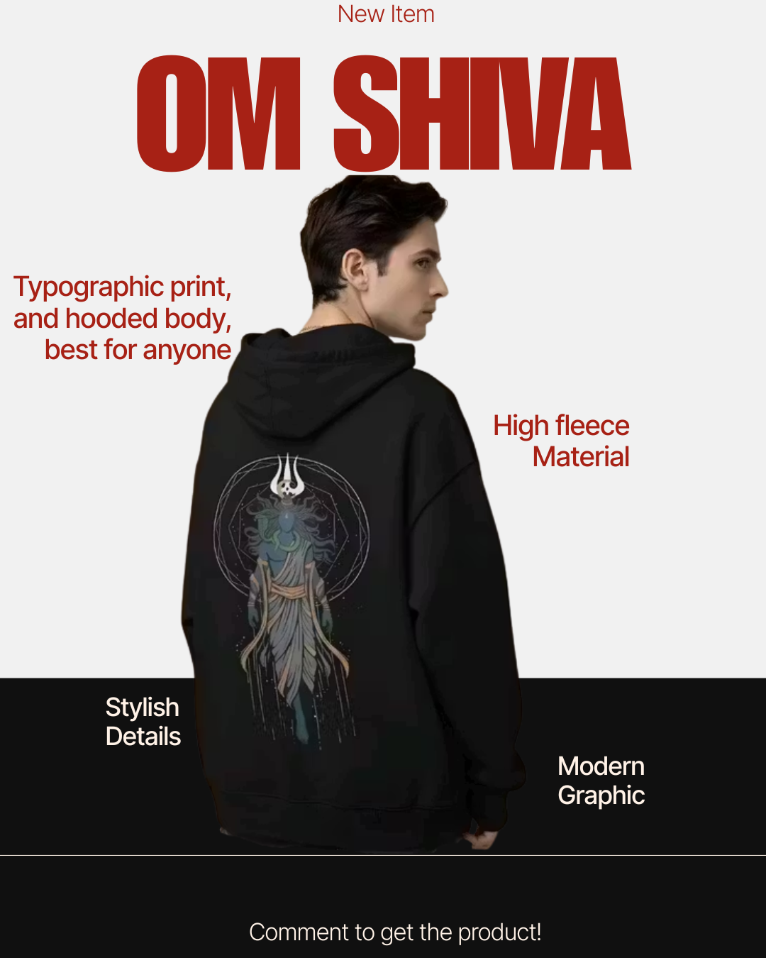 Mahadev hoodies, very amazing